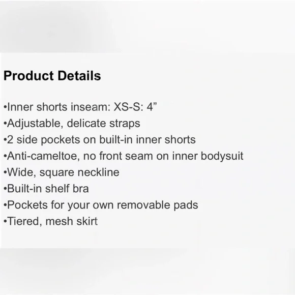 NWT! Popflex Blogilates Viral Taylor Swift Ballerina Dress Teal Blue Size Small - Picture 8 of 8